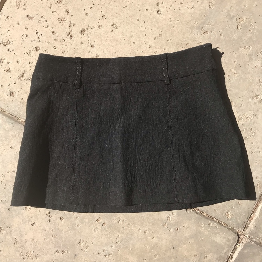 Guess A-line black miniskirt